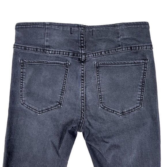 Free People We The People Jayde Flare Black Jeans Size 26 - Picture 5 of 6